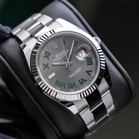 rolex datejust wimbledon 41mm